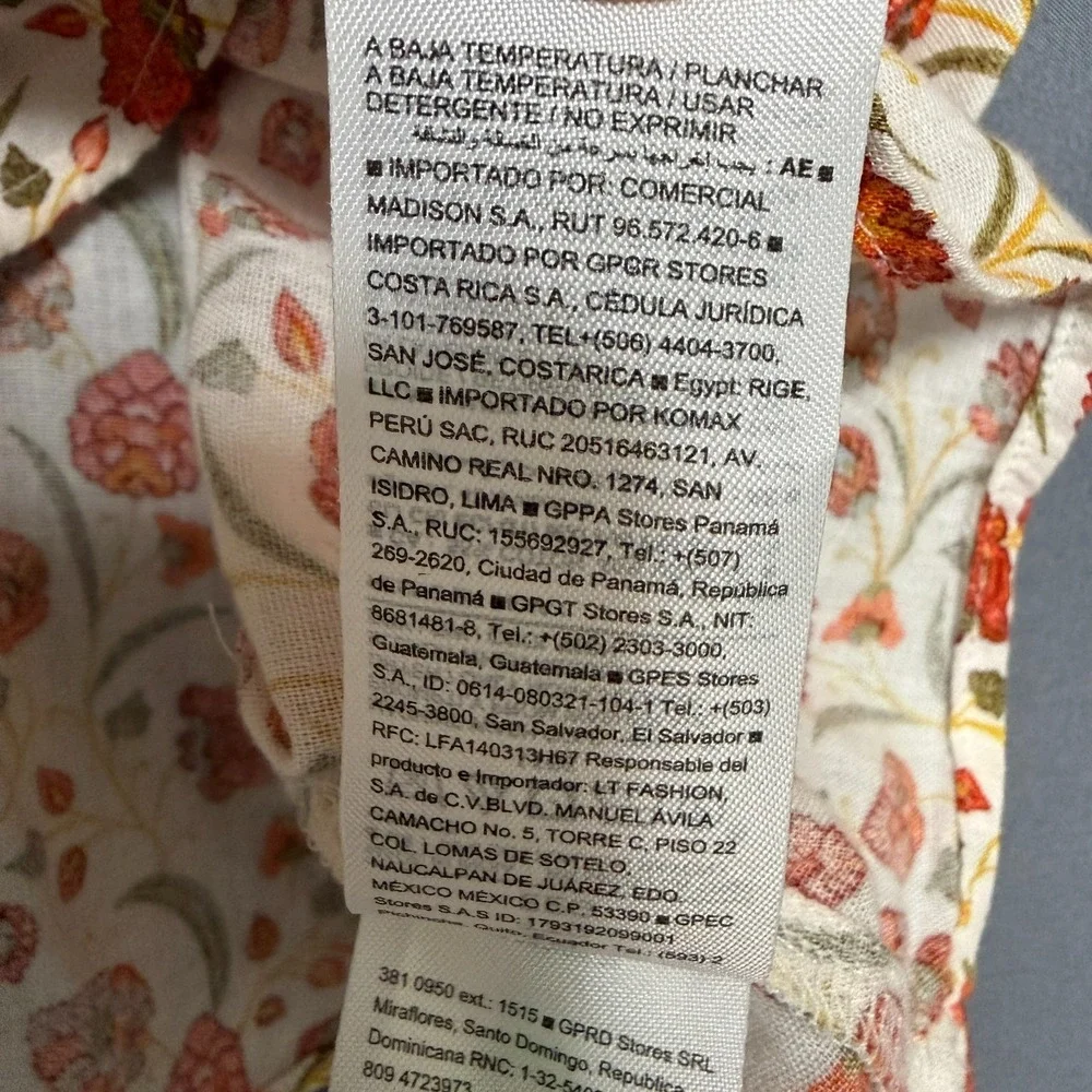 Old Navy Blouse XXL Floral Boho Cottagecore Peasant Prairie Mori Kei Casual Chic